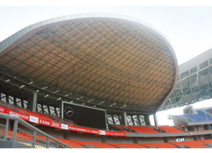 海林体育看台案例